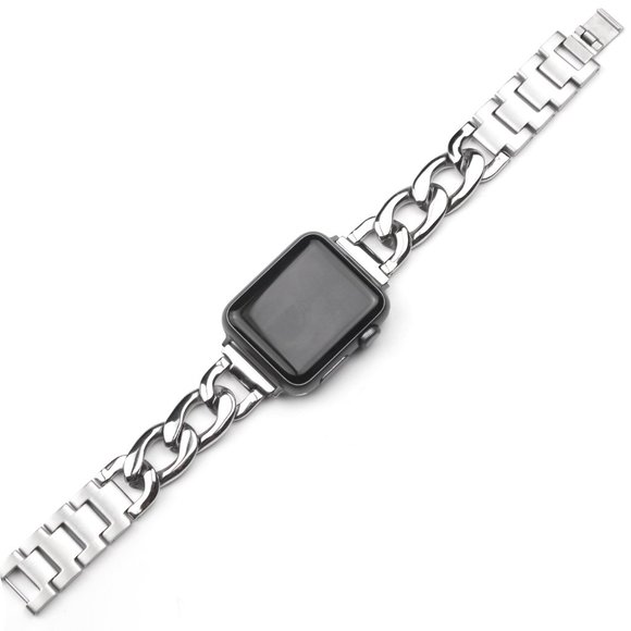 NEW Strap Chain Stainless Band For Apple Watch A - Picture 13 of 17